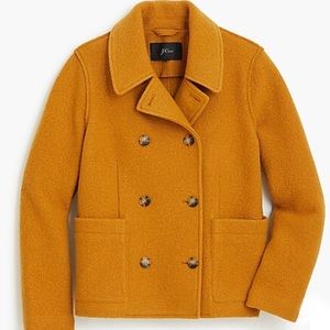 J.Crew Double-breasted peacoat Italian boiled wool